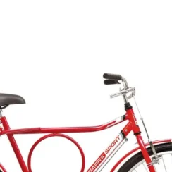 Bicicleta Urbana Colli Barra Sport Aro 26 com Bagageiro e Capa de Corrente