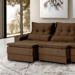 Sofá Versato Retrátil e Reclinável – Conforto Premium Solar